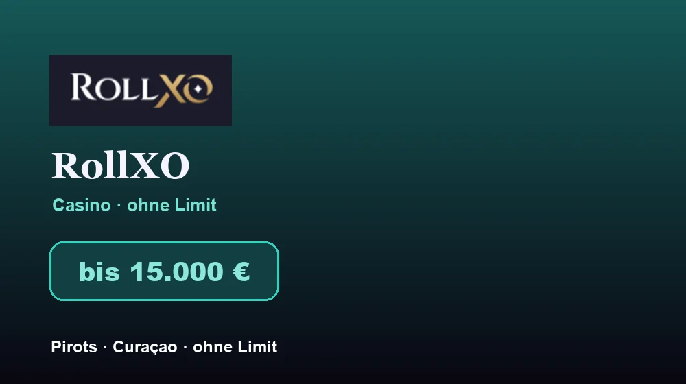 Screenshot von RollXO Casino
